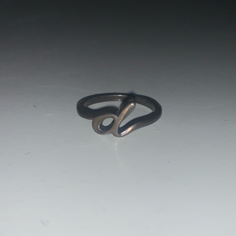 James Avery Initial “d” Ring
